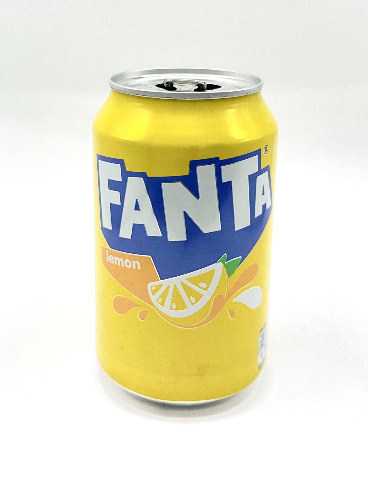 Fanta Lemon 330ml soft drink can