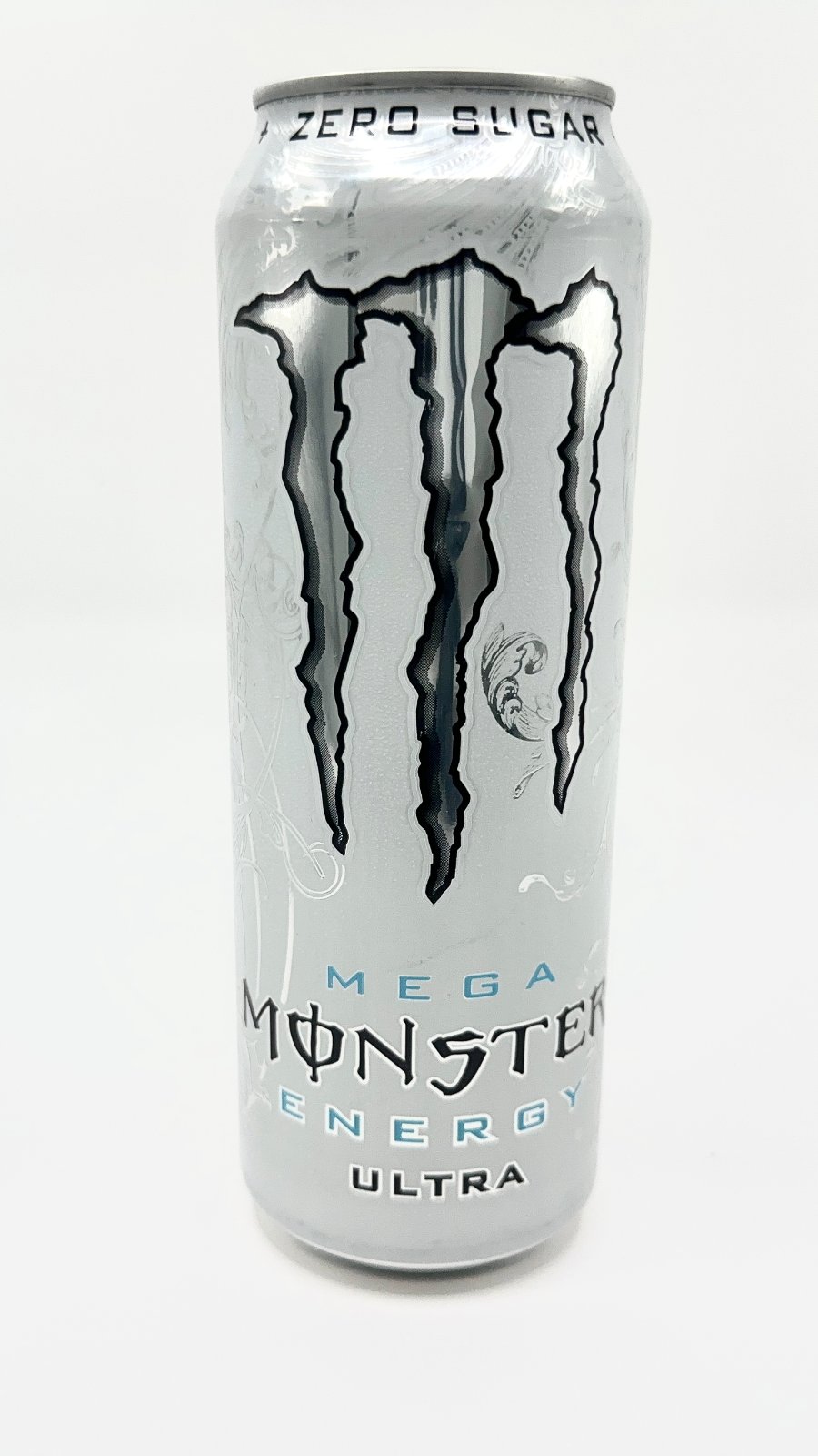Monster Ultra White Mega 558 soft drink can