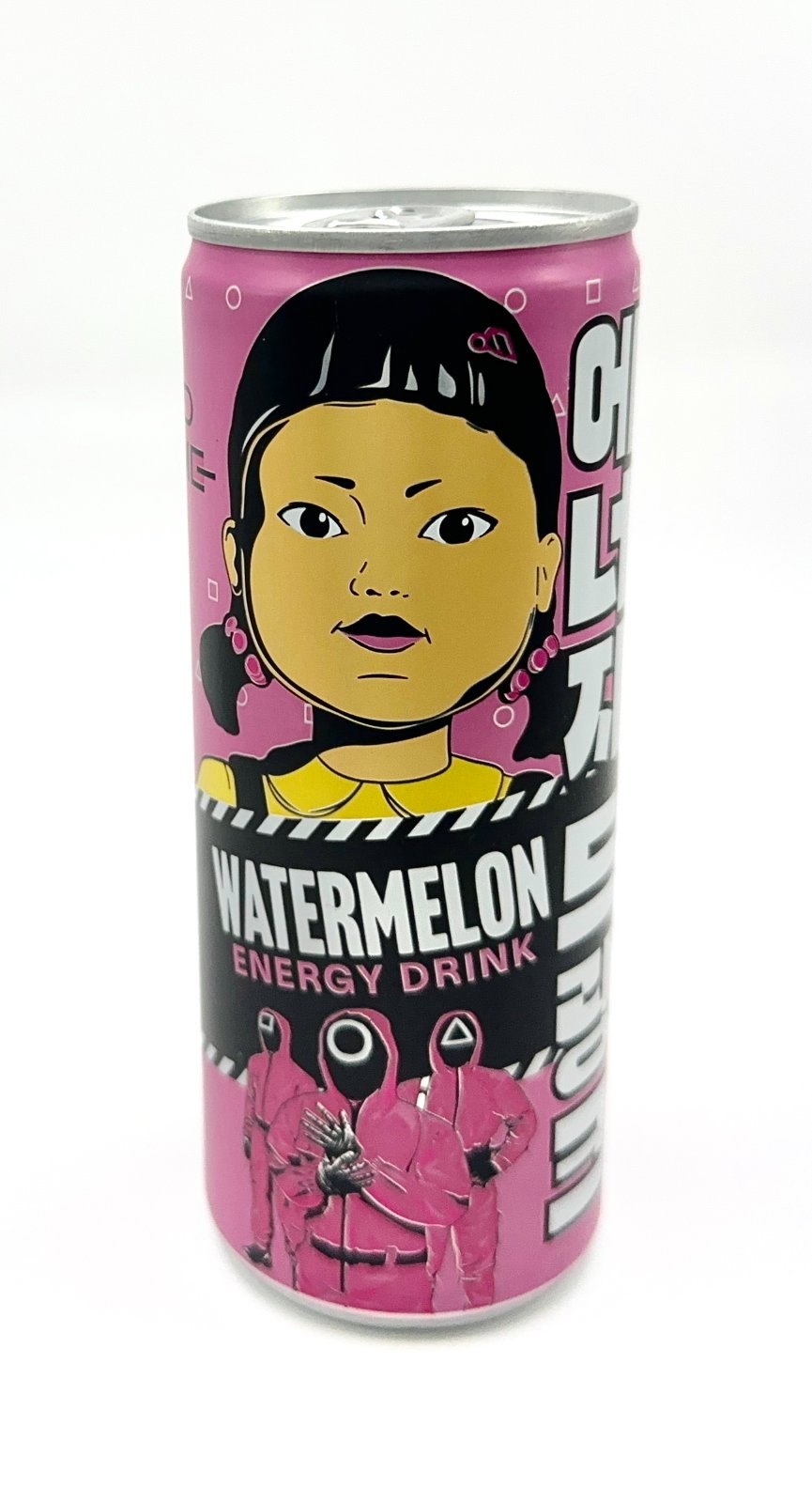 Netflix Squid Game Energy Drink Watermelon 250ml soft drink can