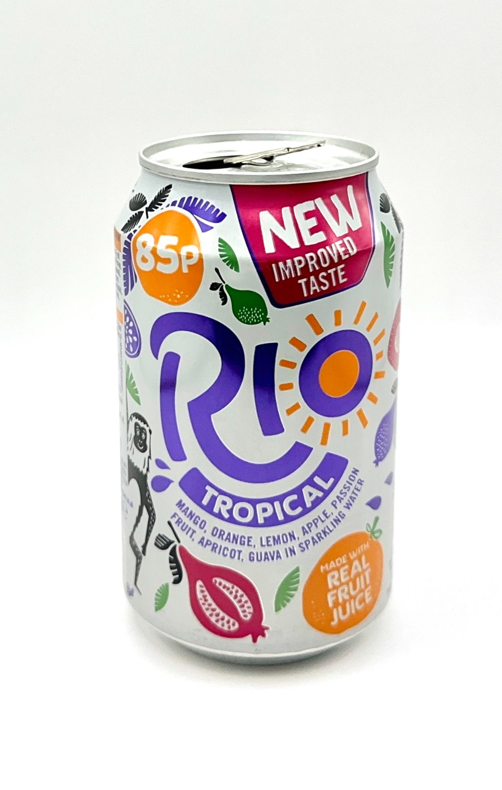 Rio Tropical 330ml soft drink can